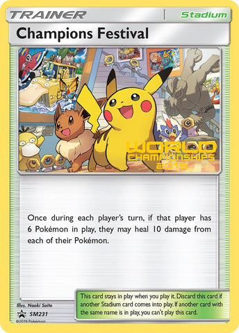 Champions Festival (SM231) (Champion 2019) [Sun & Moon: Black Star Promos]