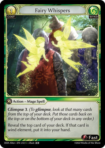 Fairy Whispers (212) [Dawn of Ashes: Alter Edition]