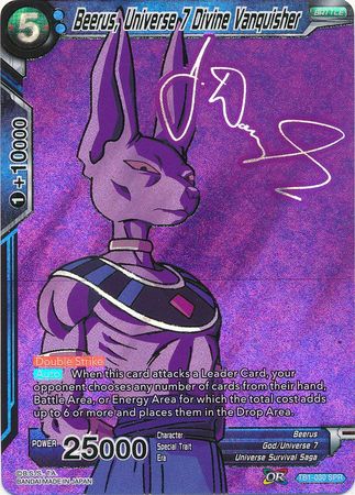 Beerus, Universe 7 Divine Vanquisher (SPR) (TB1-030) [The Tournament of Power]