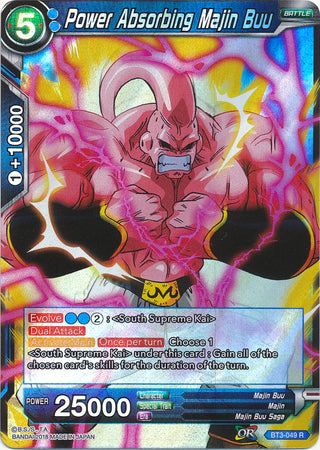 Power Absorbing Majin Buu (BT3-049) [Cross Worlds]