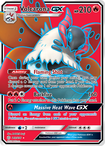 Volcarona GX (213/236) [Sun & Moon: Cosmic Eclipse]