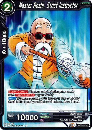 Master Roshi, Strict Instructor (BT6-110) [Destroyer Kings]