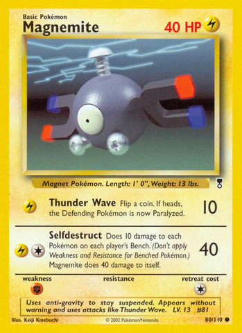 Magnemite (80/110) [Legendary Collection]