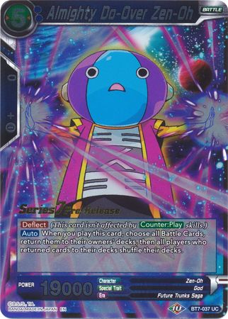 Almighty Do-Over Zen-Oh (BT7-037_PR) [Assault of the Saiyans Prerelease Promos]