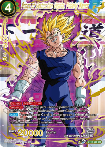 Prince of Destruction Vegeta, Prideful Warrior (BT11-066) [Theme Selection: History of Vegeta]