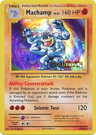 Machamp (59/108) (XY Evolutions Prerelease) [XY: Black Star Promos]