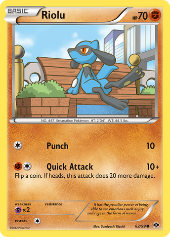 Riolu (63/99) [Black & White: Next Destinies]