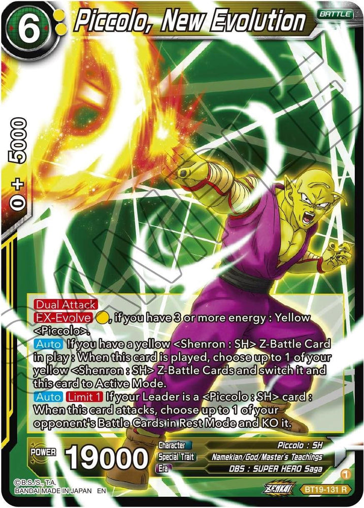 Piccolo, New Evolution (BT19-131) [Fighter's Ambition]