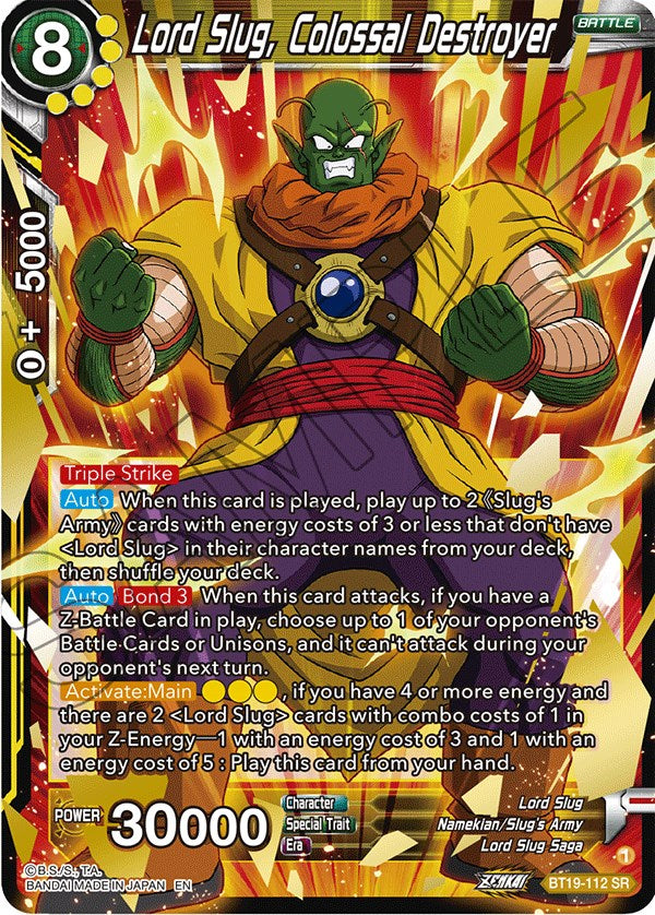 Lord Slug, Colossal Destroyer (BT19-112) [Fighter's Ambition]