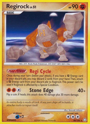 Regirock (38/146) [Diamond & Pearl: Legends Awakened]