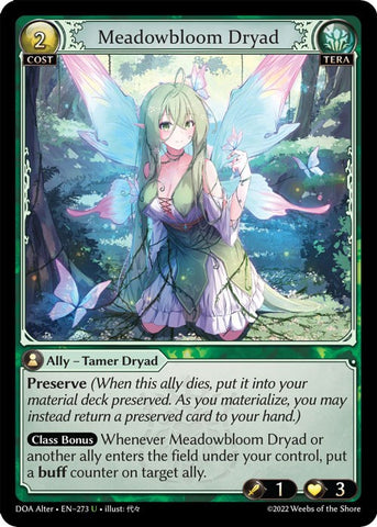 Meadowbloom Dryad (273) [Dawn of Ashes: Alter Edition]