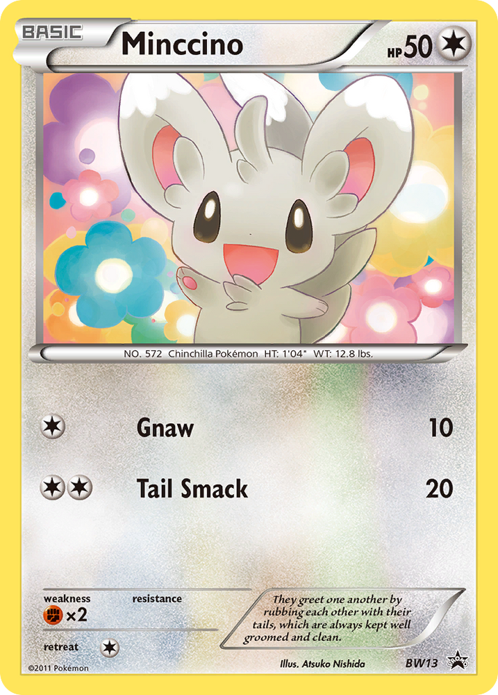 Minccino (BW13) [Black & White: Black Star Promos]