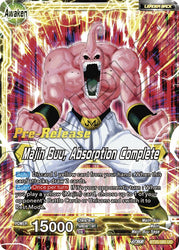 Majin Buu // Majin Buu, Absorption Complete (BT20-085) [Power Absorbed Prerelease Promos]