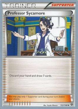 Professor Sycamore (122/146) (Plasma Power - Haruto Kobayashi) [World Championships 2014]