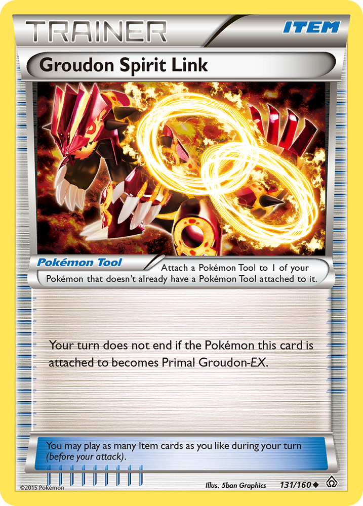 Groudon Spirit Link (131/160) [XY: Primal Clash]