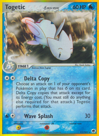 Togetic (11/101) (Delta Species) [EX: Dragon Frontiers]