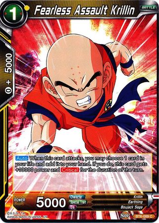 Fearless Assault Krillin (BT6-089) [Destroyer Kings]