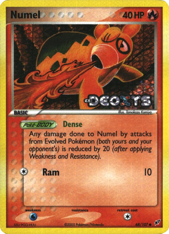 Numel (68/107) (Stamped) [EX: Deoxys]