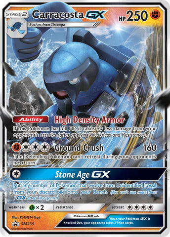 Carracosta GX (SM239) [Sun & Moon: Black Star Promos]