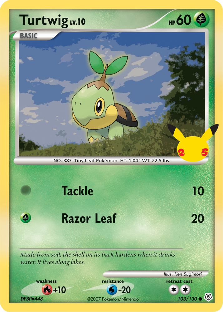 Turtwig (103/130) [First Partner Pack]