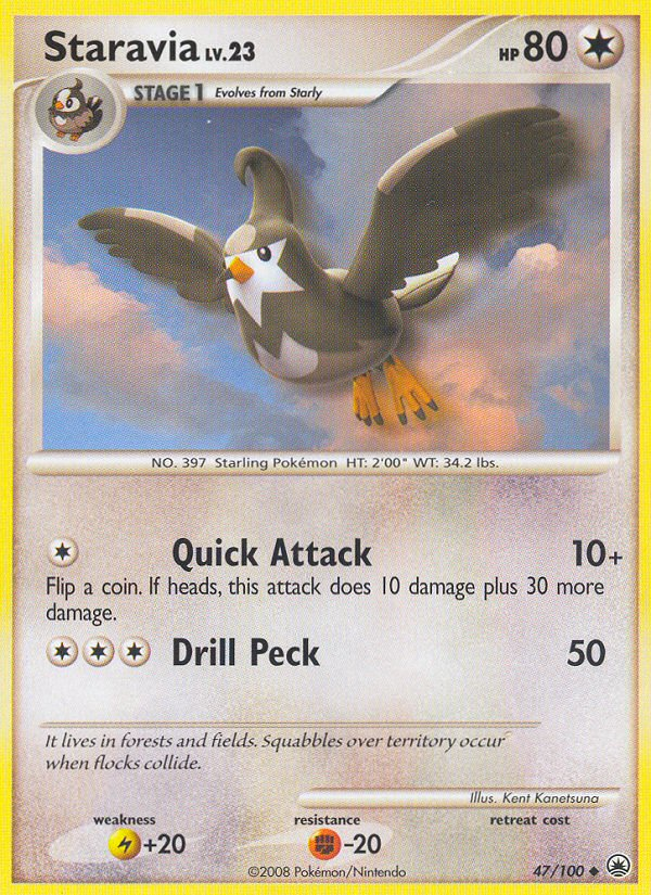 Staravia (47/100) [Diamond & Pearl: Majestic Dawn]