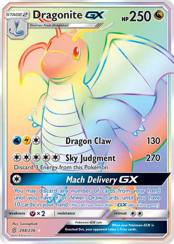 Dragonite GX (248/236) [Sun & Moon: Unified Minds]