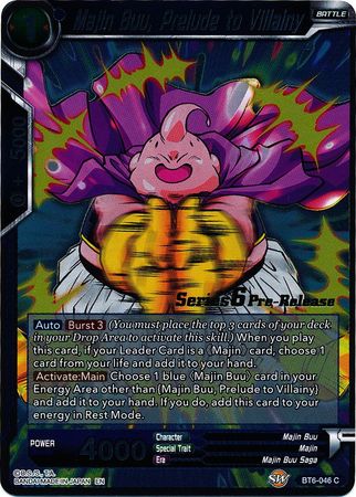 Majin Buu, Prelude to Villainy (BT6-046_PR) [Destroyer Kings Prerelease Promos]