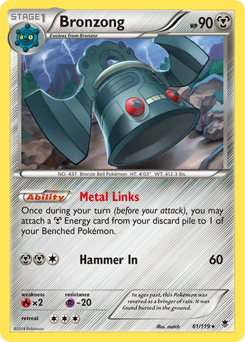 Bronzong (61/119) [XY: Phantom Forces]