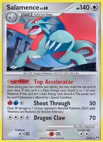 Salamence (8/99) [Platinum: Arceus]