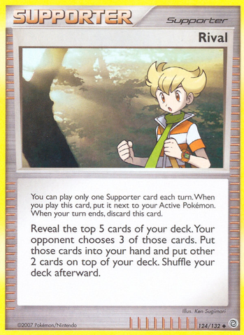 Rival (124/132) [Diamond & Pearl: Secret Wonders]