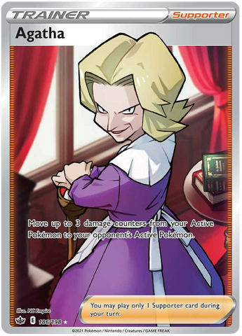 Agatha (186/198) [Sword & Shield: Chilling Reign]