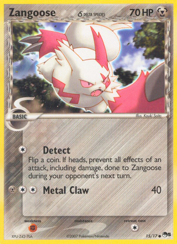 Zangoose (15/17) (Delta Species) [POP Series 5]