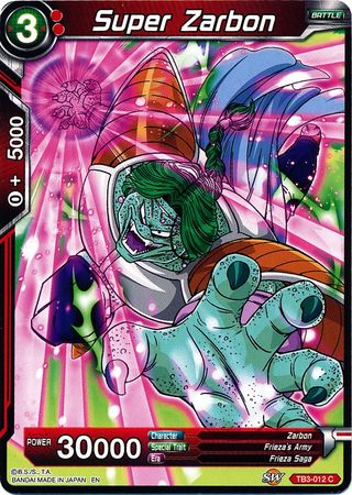 Super Zarbon (TB3-012) [Clash of Fates]