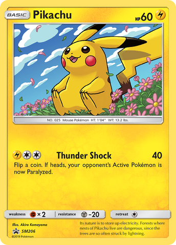 Pikachu (SM206) [Sun & Moon: Black Star Promos]