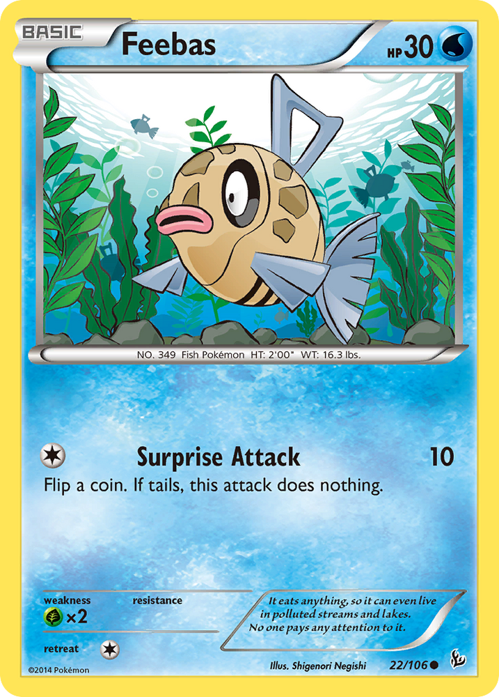 Feebas (22/106) [XY: Flashfire]