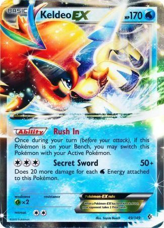 Keldeo EX (49/149) (Jumbo Card) [Black & White: Boundaries Crossed]