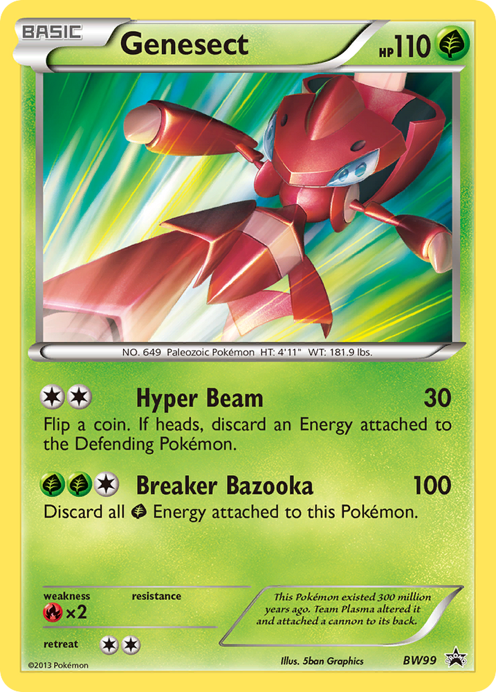 Genesect (BW99) [Black & White: Black Star Promos]