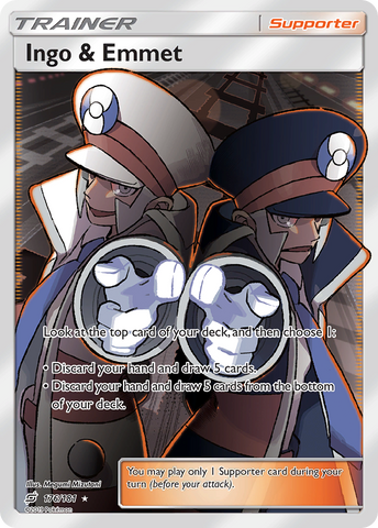 Ingo & Emmet (176/181) [Sun & Moon: Team Up]