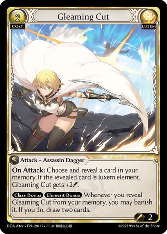Gleaming Cut (260) [Dawn of Ashes: Alter Edition]