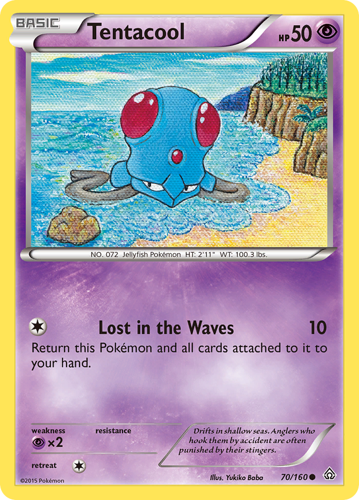 Tentacool (70/160) [XY: Primal Clash]