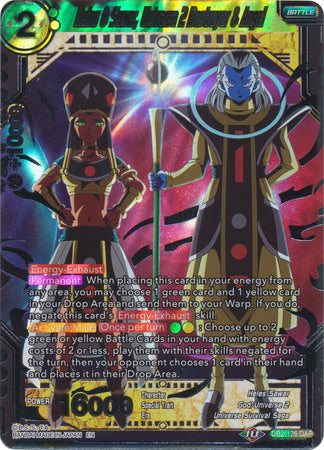 Heles & Sawar, Universe 2 Destroyer & Angel (DB2-176) [Divine Multiverse]