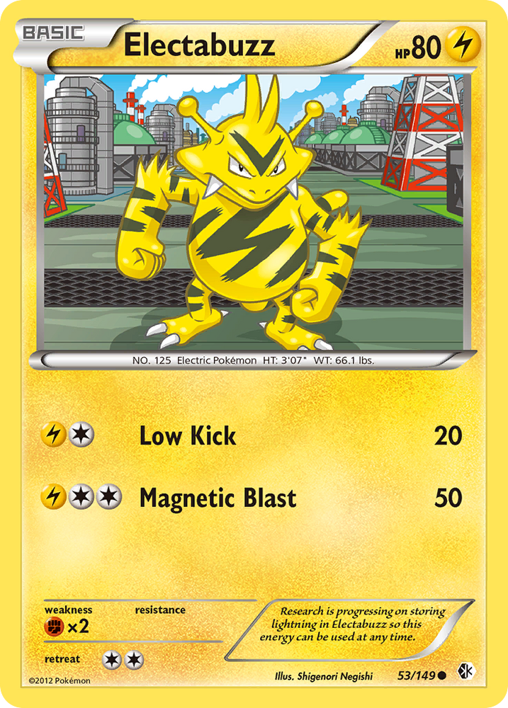 Electabuzz (53/149) [Black & White: Boundaries Crossed]