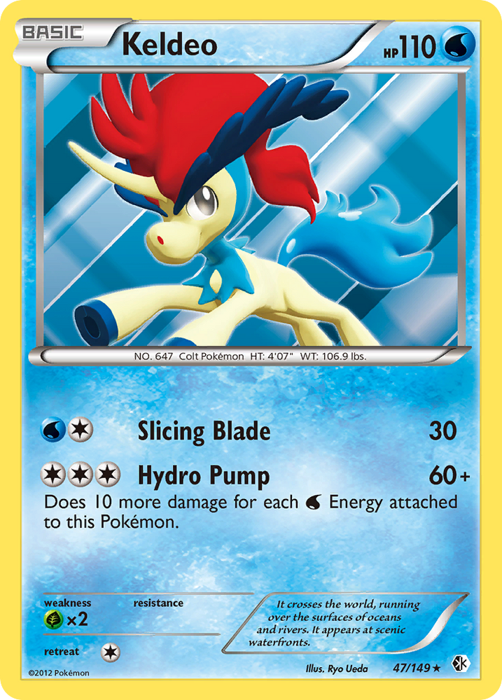 Keldeo (47/149) [Black & White: Boundaries Crossed]