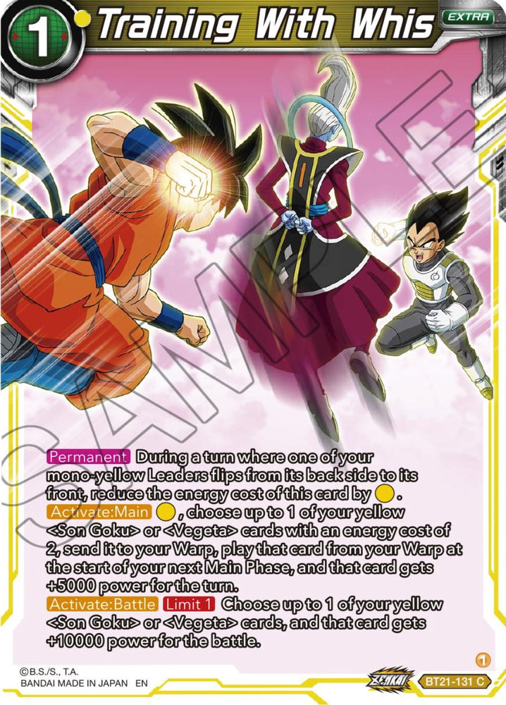 Training With Whis (BT21-131) [Wild Resurgence]